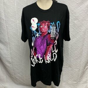 ⭐️ NWT Juice Wrld size XL black short‎ sleeve graphic tee